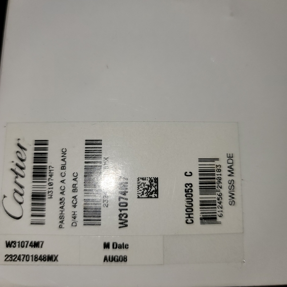 ⌚️CARTIER PASHA C WHITE - Picture 10 of 10